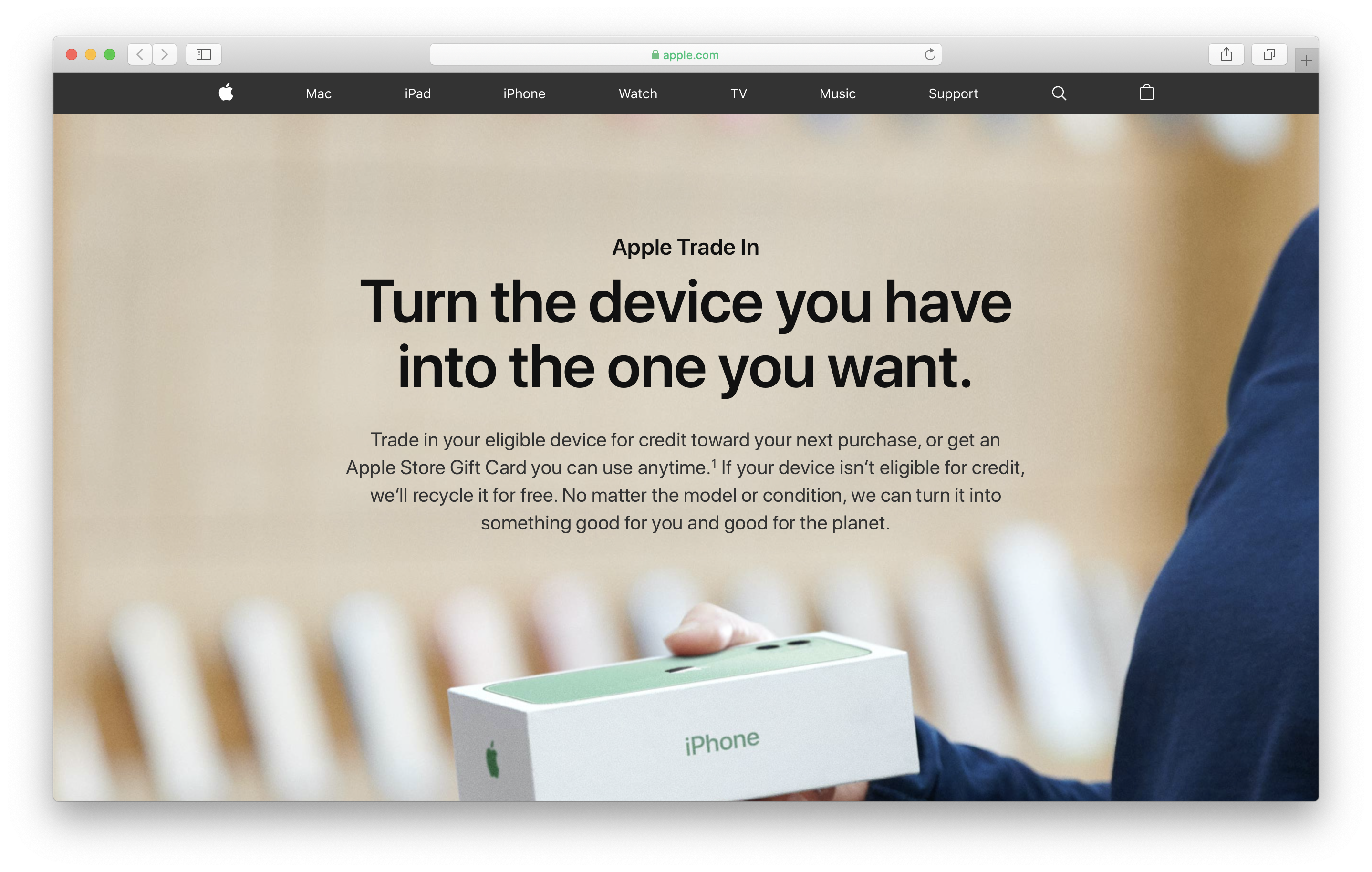 <span href="https://9to5mac.com/2019/11/18/is-apple-trade-in-the-best/">Es Apple el Comercio En la mejor manera de vender mi iPhone?</a>