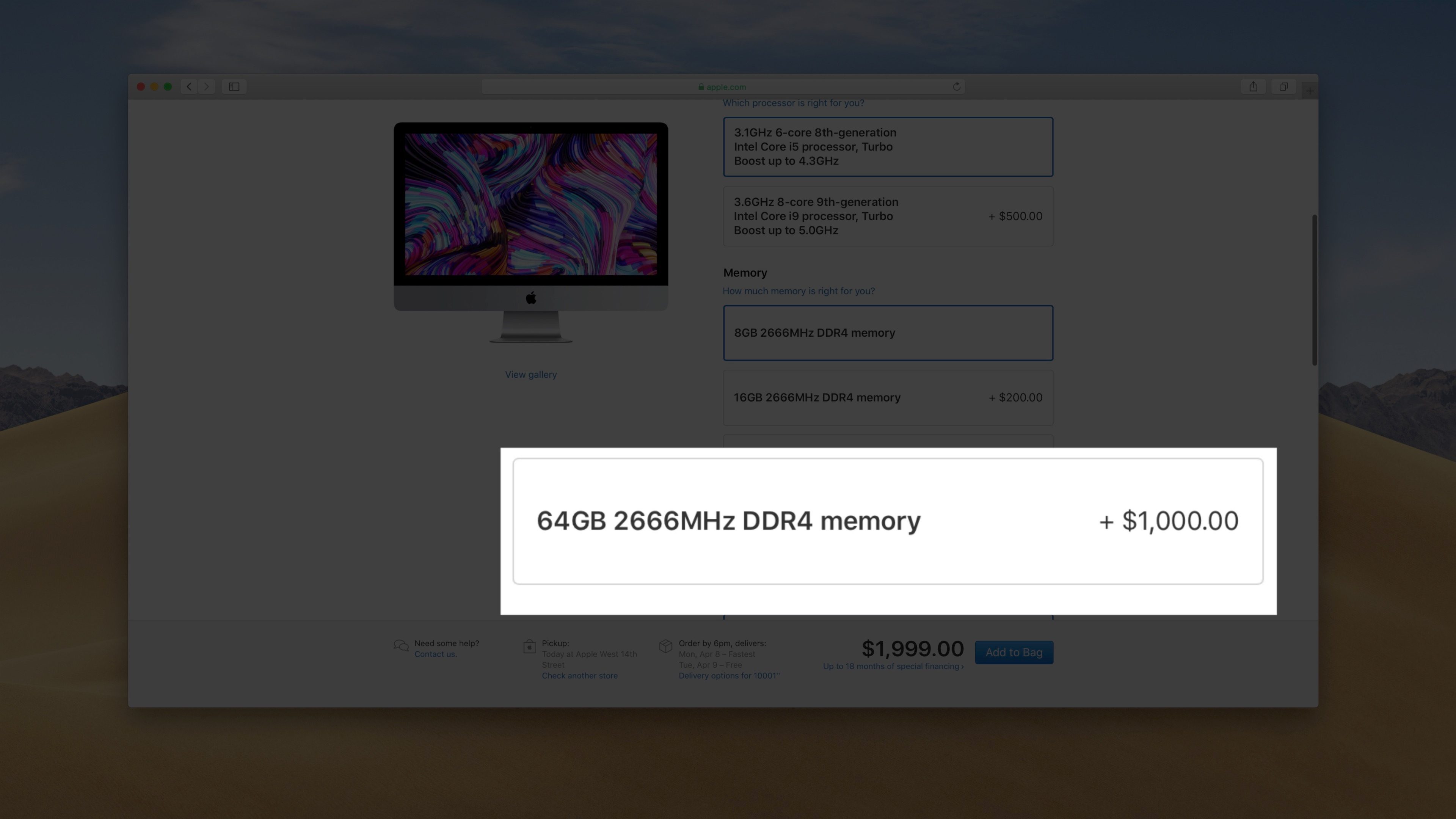 <span href="https://9to5mac.com/2019/04/05/how-to-upgrade-27-inch-5k-imac-2019-128-gb-ram-video-tutorial/">Cómo actualizar el 27 pulgadas iMac 5K (2019) con una masiva 128 gb de memoria RAM [Video]</a>