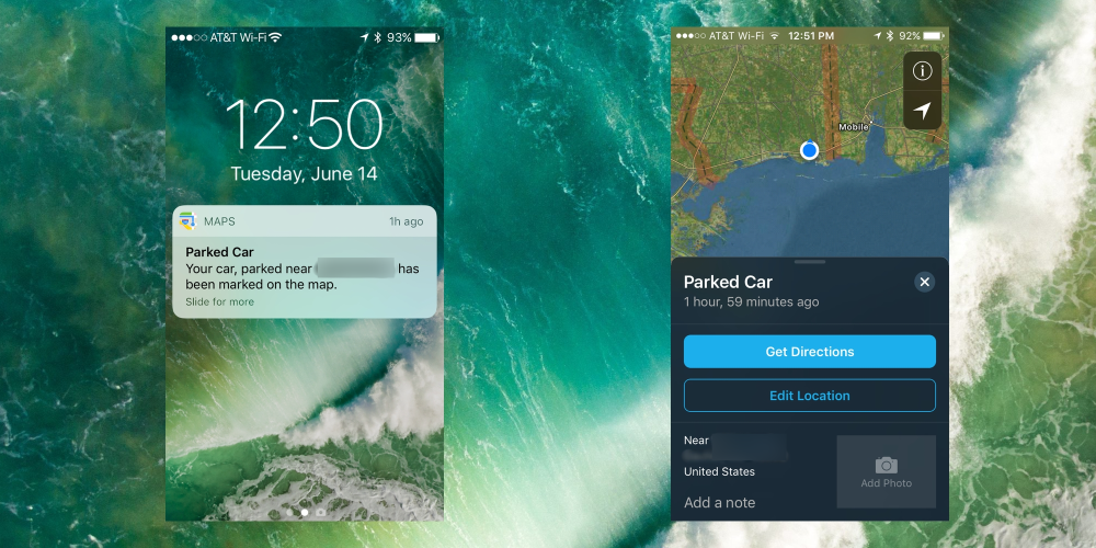 <span href="https://9to5mac.com/2016/10/06/how-to-use-turn-off-on-parked-car-alerts-maps-ios-10-iphone/">Cómo utilizar o activar/desactivar el Auto Estacionado en las alertas de google Maps en iOS 10 para iPhone</a>